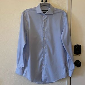 TOMMY HILFIGER Men's Flex Collar Athletic Fit Non-Iron Performance Stretch Shirt
